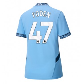 Manchester City Phil Foden #47 Hemmatröja Kvinnor 2024-25 Kortärmad